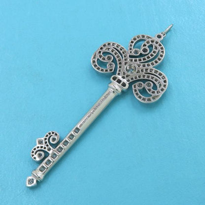 Tiffany & Co Full Dry Ski Diamond Charm Keychain — view 3