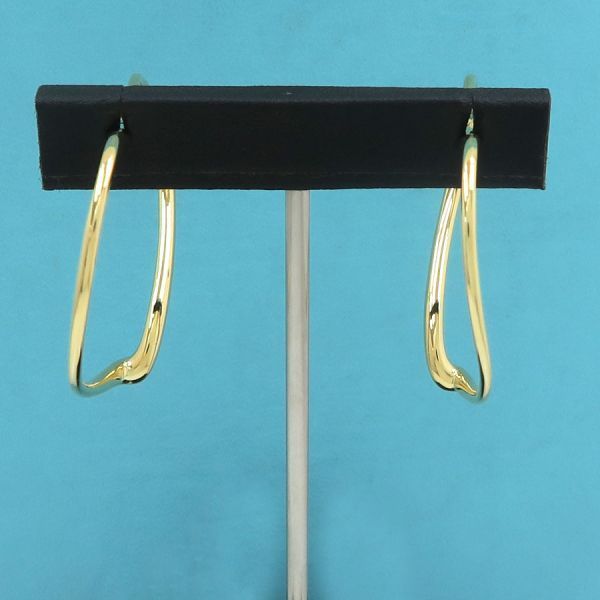 Tiffany & Co Open Hoop Earrings — view 3