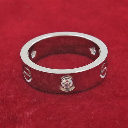 Cartier Love Ring Half Diamond — view 4