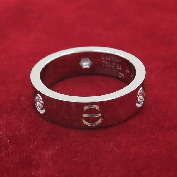 Cartier Love Ring Half Diamond — view 3