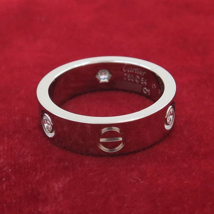 Cartier Love Ring Half Diamond — view 3
