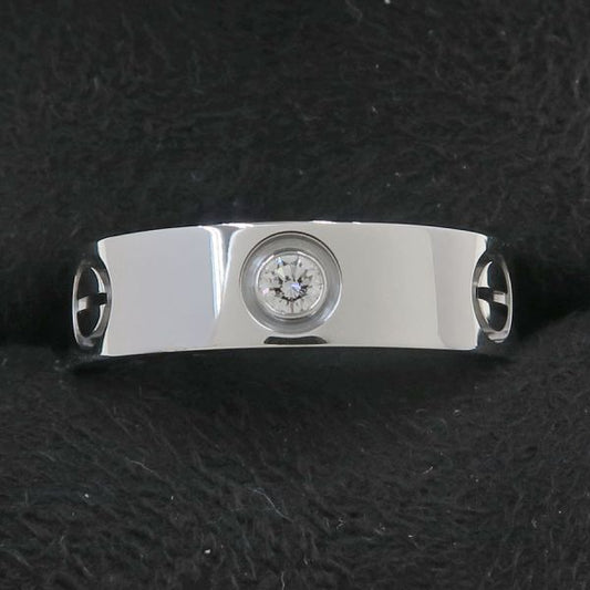 Cartier Love Ring Half Diamond