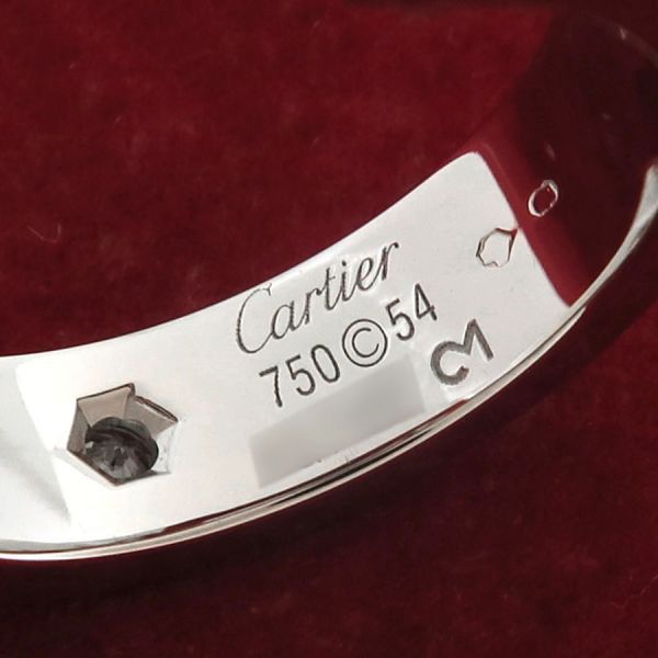Cartier Love Ring Half Diamond — view 6