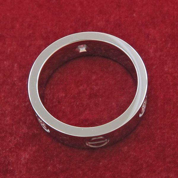 Cartier Love Ring Half Diamond — view 5