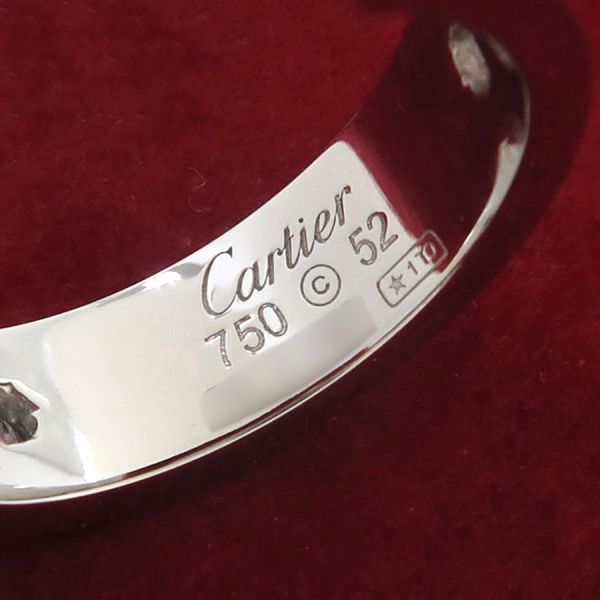 Cartier Love Ring Half Diamond — view 6