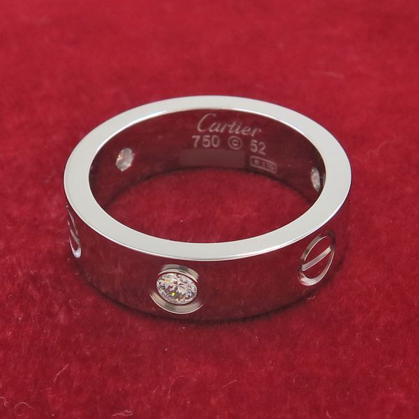 Cartier Love Ring Half Diamond — view 2