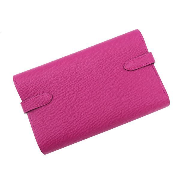 Hermes Kelly Wallet Purple — view 2