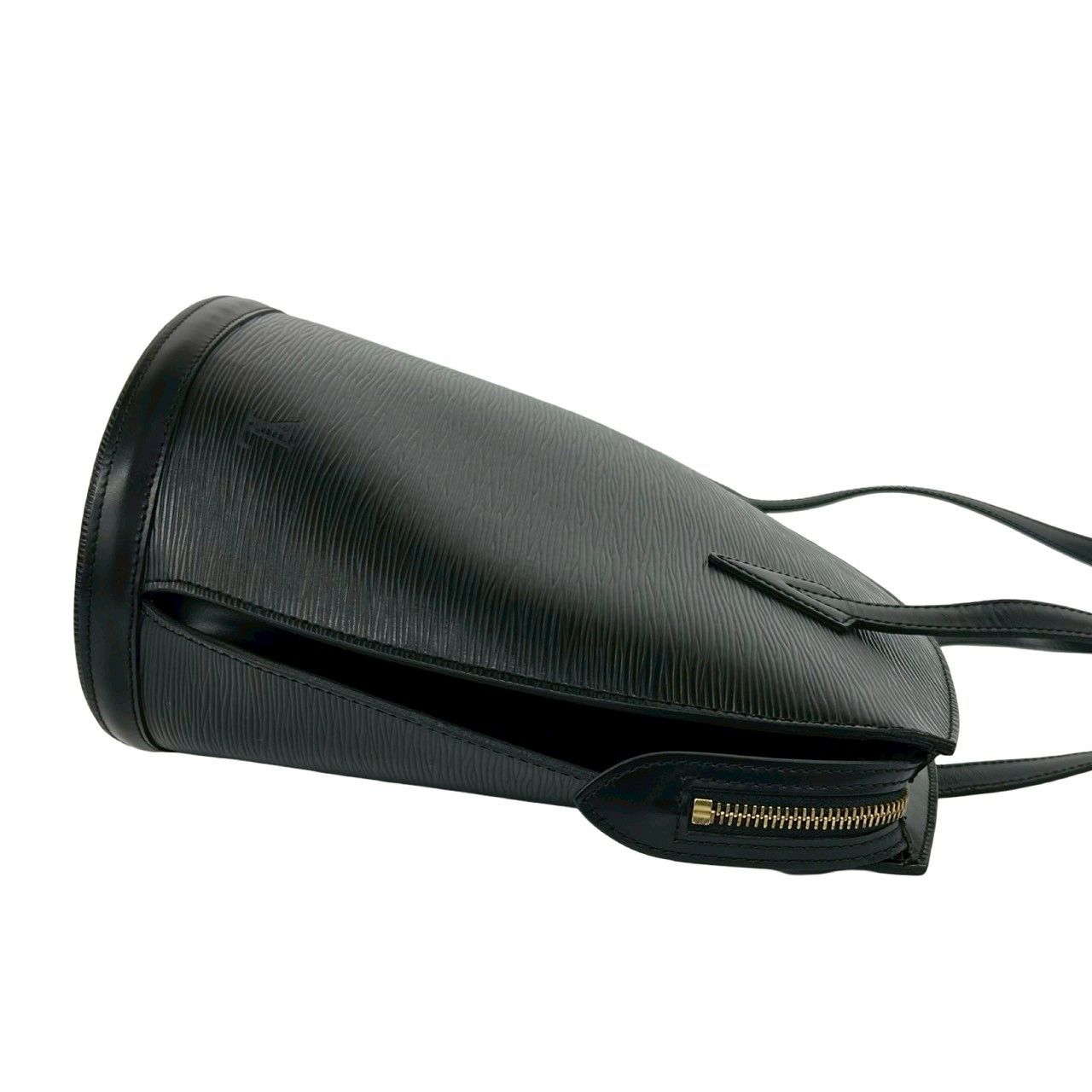 Louis Vuitton Vintage Saint Jacques Epi Leather Tote Shoulder Bag Noir — view 6