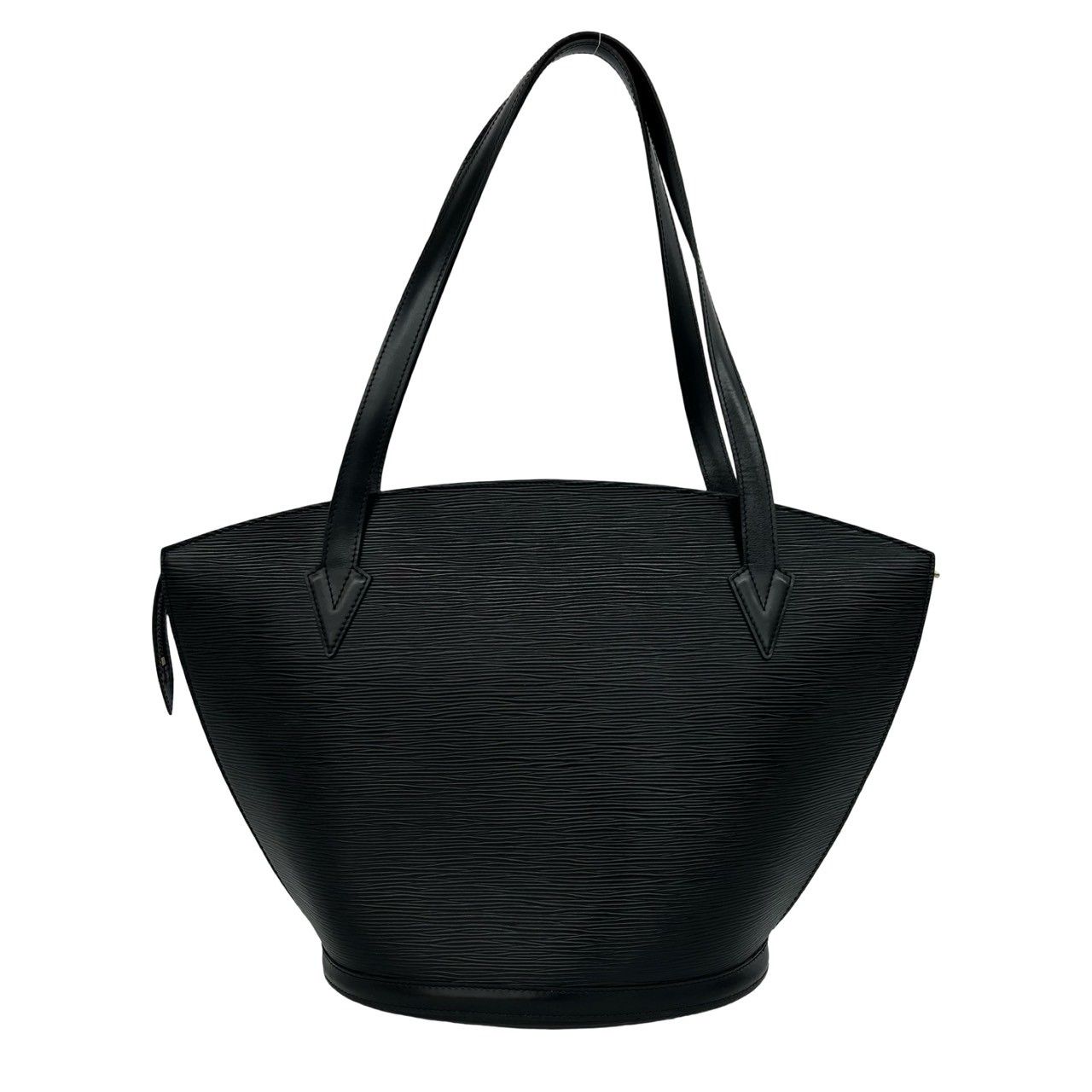 Louis Vuitton Vintage Saint Jacques Epi Leather Tote Shoulder Bag Noir — view 3