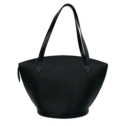 Louis Vuitton Vintage Saint Jacques Epi Leather Tote Shoulder Bag Noir — view 3