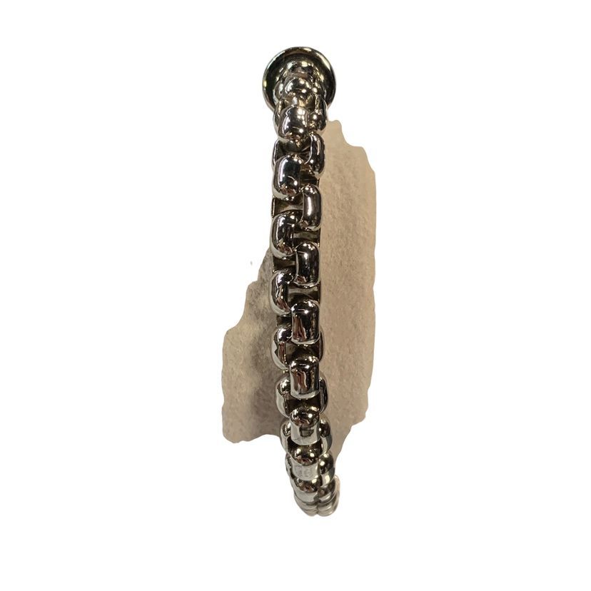Louis Vuitton Bracelet Chain Monogram Eclipse Silver Black — view 8