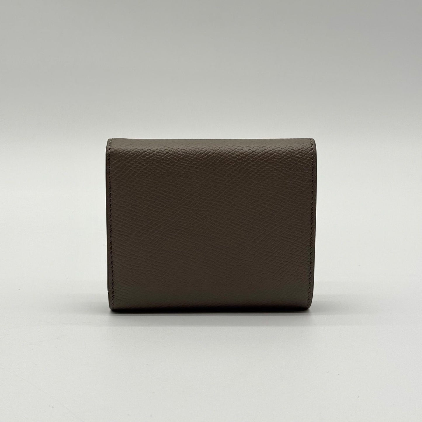 Celine Wallet Small Trifold Gray Leather — view 2