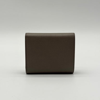 Celine Wallet Small Trifold Gray Leather — view 2
