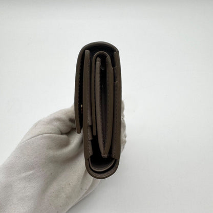 Celine Wallet Small Trifold Gray Leather — view 4