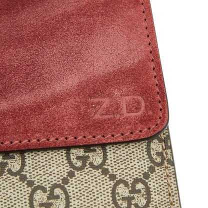 Gucci GG Supreme Blue Mus Dionysus Chain Shoulder Bag Beige Red Suede — view 8