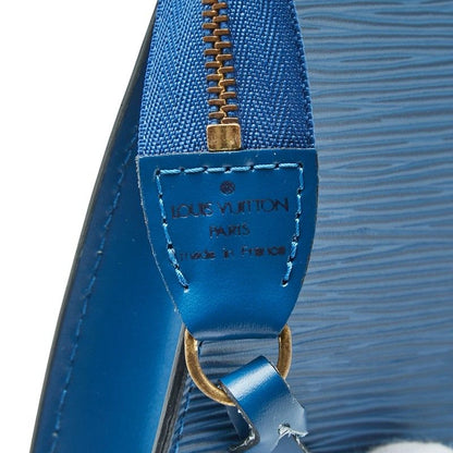 Louis Vuitton Epi Pochette Handbag Pouch Toledo Blue Leather — view 7