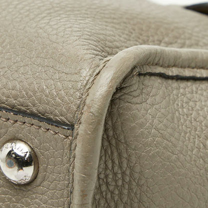 Prada 2-Way Shoulder Bag Gray Leather — view 6