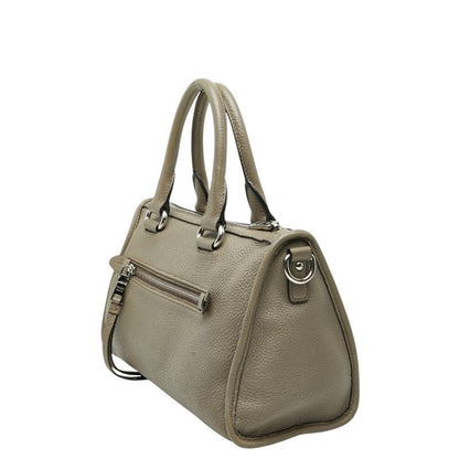 Prada 2-Way Shoulder Bag Gray Leather — view 2