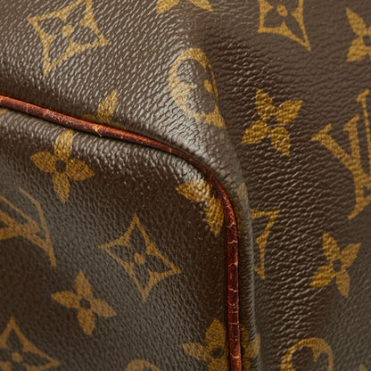 Louis Vuitton Monogram Keepall Bandouliere 60 Boston Bag 2-Way Brown Leather — view 5