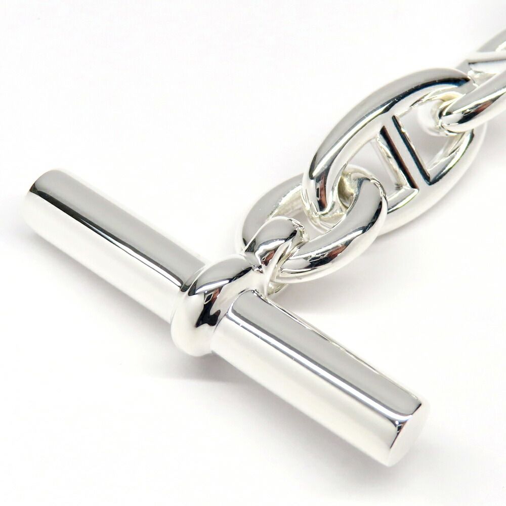 Hermes Bracelet Chaine D'ancre GM 15 Links Construction Silver — view 3