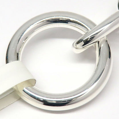 Hermes Bracelet Chaine D'ancre GM 15 Links Construction Silver — view 2
