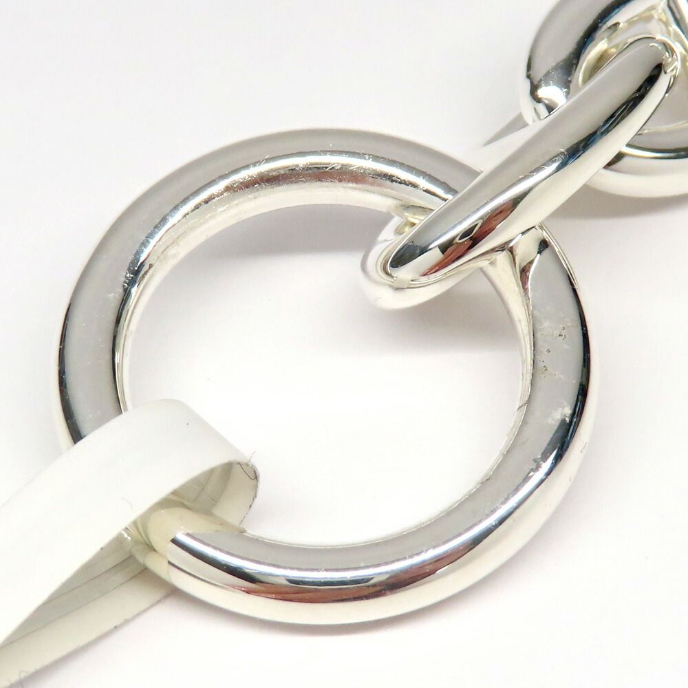 Hermes Bracelet Chaine D'ancre MM 17 Links Silver — view 3