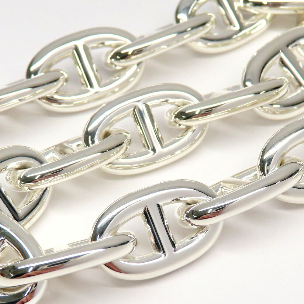 Hermes Bracelet Chaine D'ancre MM 17 Links Silver — view 6