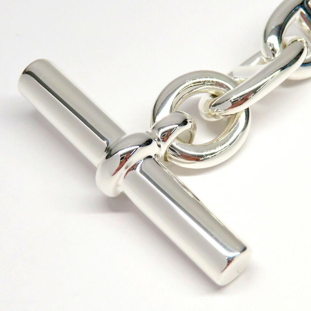 Hermes Bracelet Chaine D'ancre MM 17 Links Silver — view 4