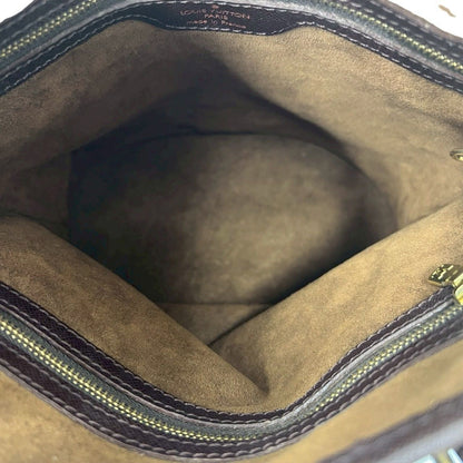 Louis Vuitton Vintage Marais Damier Leather Handbag Mini Tote Brown — view 9