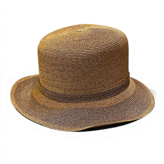 Hermes Motsch Pour Vintage Paper Straw Hat 57 Beige