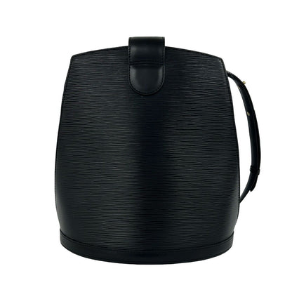 Louis Vuitton Vintage Cluny Epi Leather Shoulder Bag Crossbody Black Noir — view 3