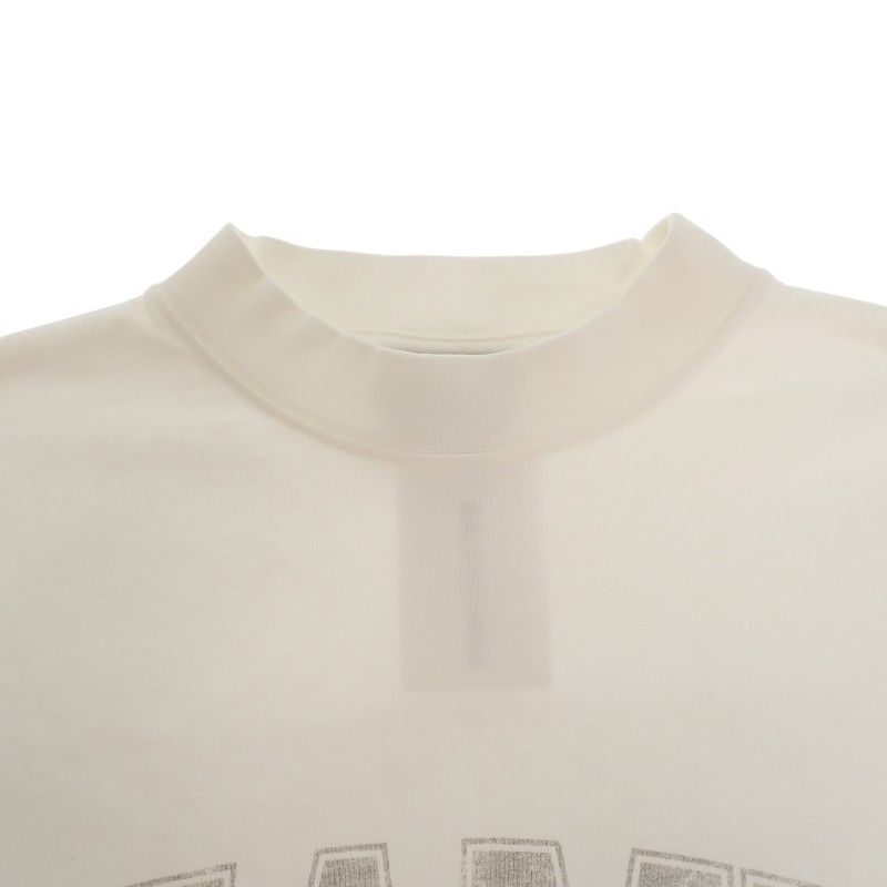 Balenciaga Oversize T-Shirt Champs Elysees 2 Short Sleeve Cotton White