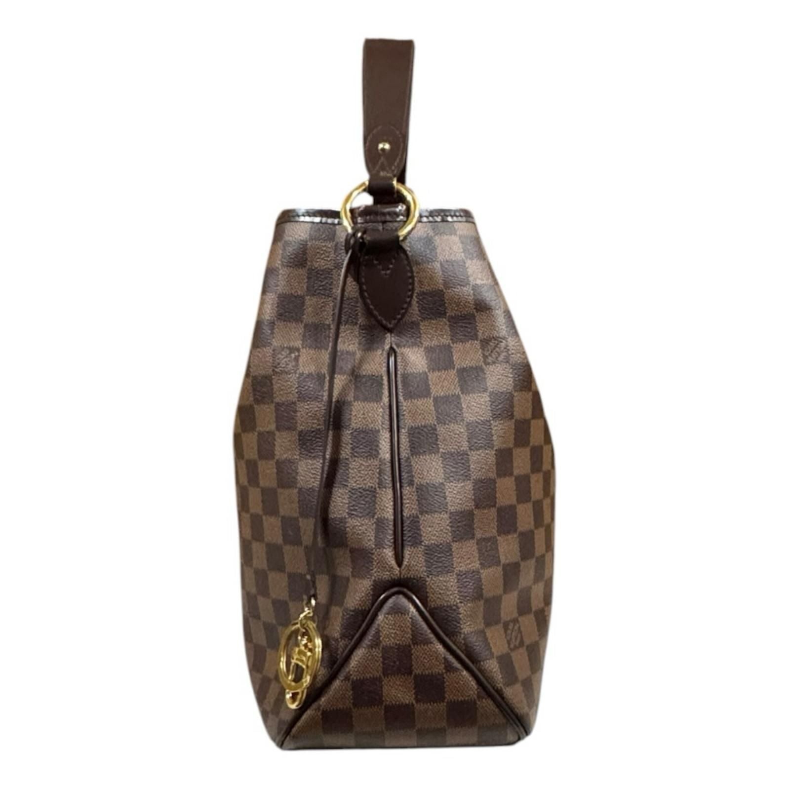 Louis Vuitton Delightful PM Damier Shoulder Bag Canvas Brown — view 5