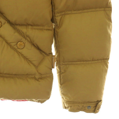 Moncler Rousseau Down Jacket Zip Up 1 Khaki Brown — view 5