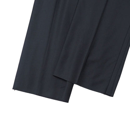Versace Suit 46 Tailored Leather Single Jacket Two Tuck Trousers — view 7
