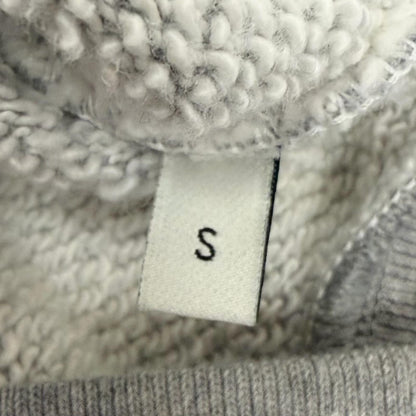 Gucci Cotton 100% Logo Print Pullover Hoodie Gray — view 6