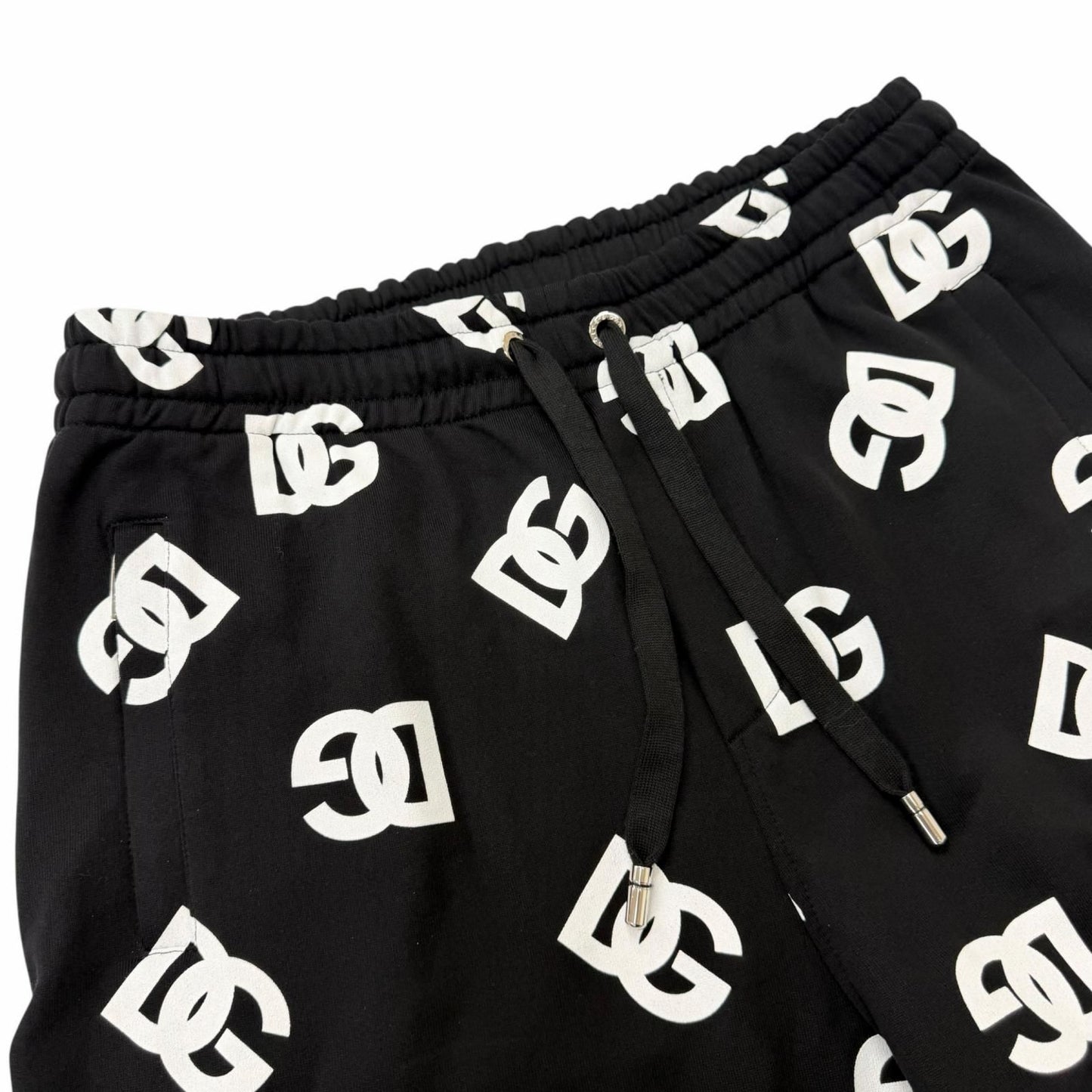 Dolce & Gabbana DG Logo Print Black Tag Sweatshirt Pants 50 — view 3
