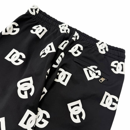 Dolce & Gabbana DG Logo Print Black Tag Sweatshirt Pants 50 — view 4