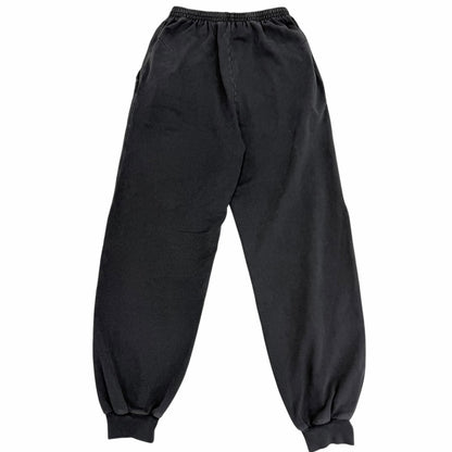 Balenciaga Washed Logo Embroidery Sweatshirt Pants Black XS — view 2