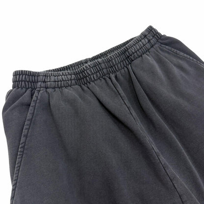Balenciaga Washed Logo Embroidery Sweatshirt Pants Black XS — view 3
