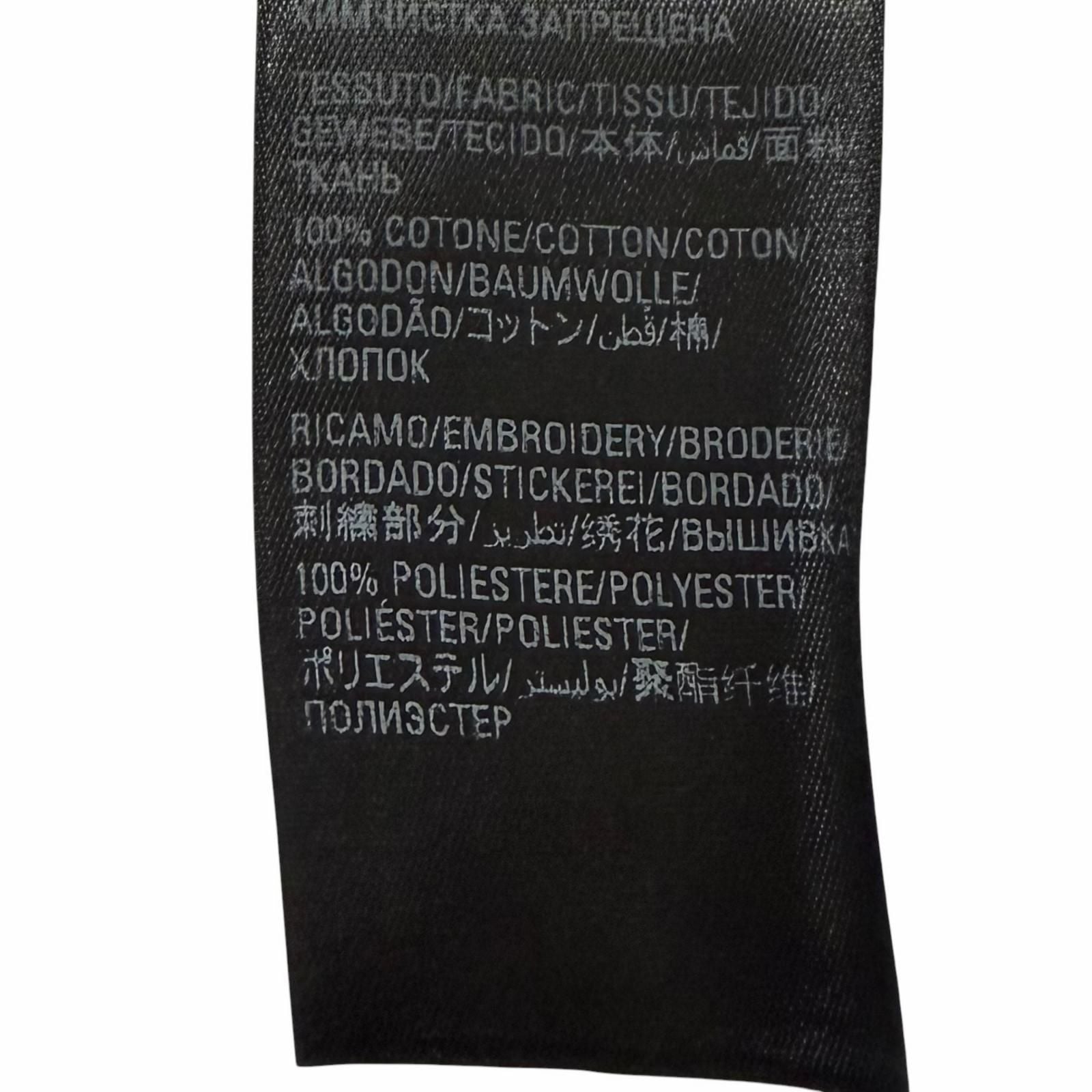 Balenciaga Washed Logo Embroidery Sweatshirt Pants Black XS — view 8