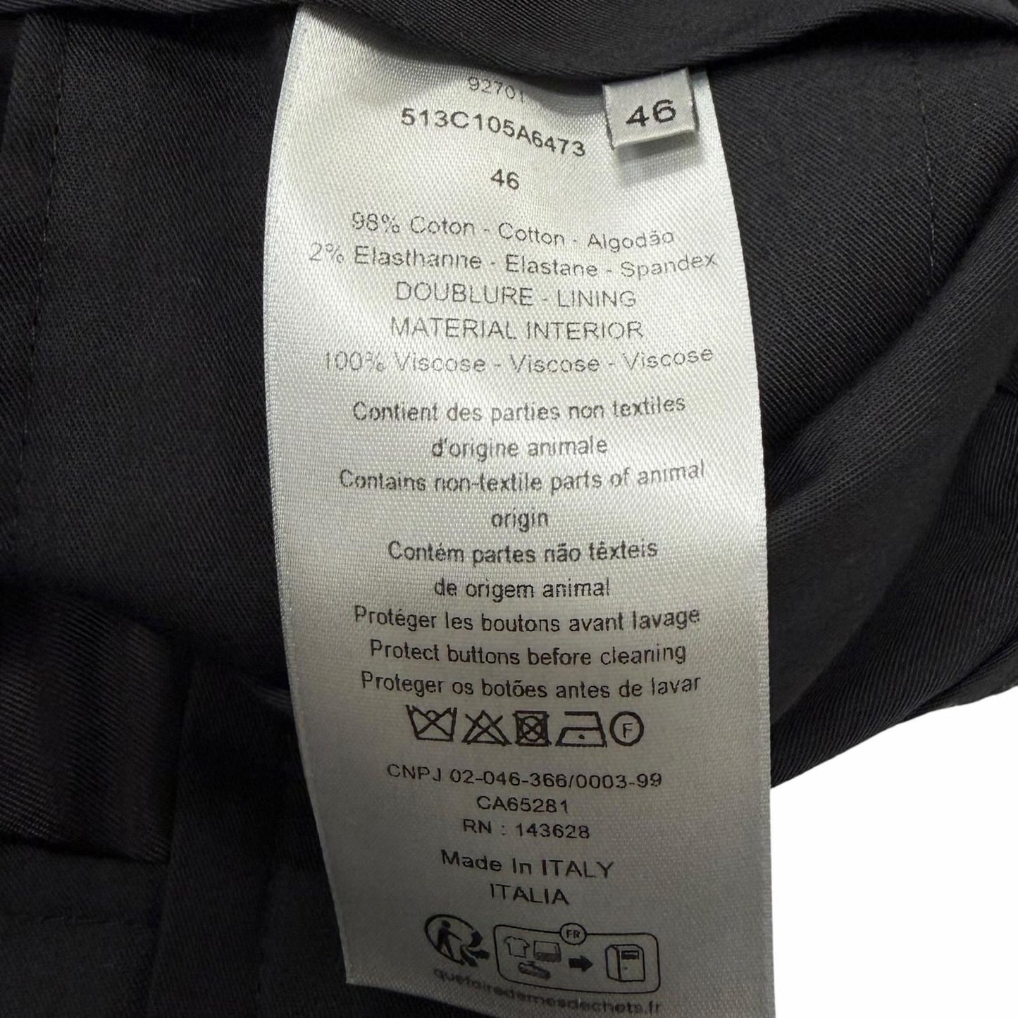 Dior Homme Trousers Pants Black 46 — view 6