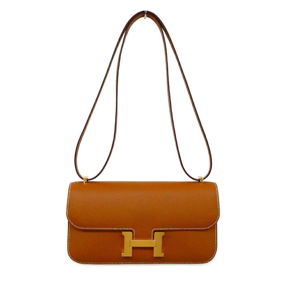 Hermes Constance Elan Miroir Epsom Gold Shoulder