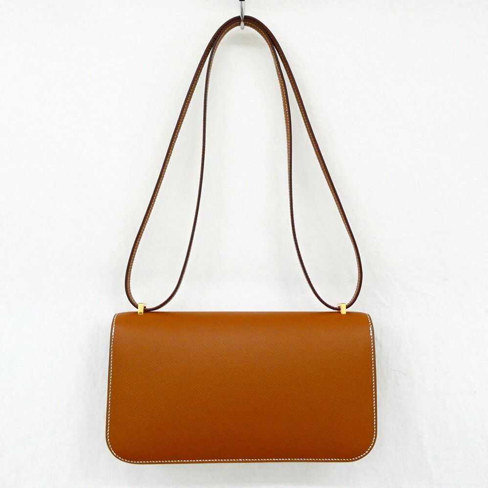 Hermes Constance Elan Miroir Epsom Gold Shoulder — view 2