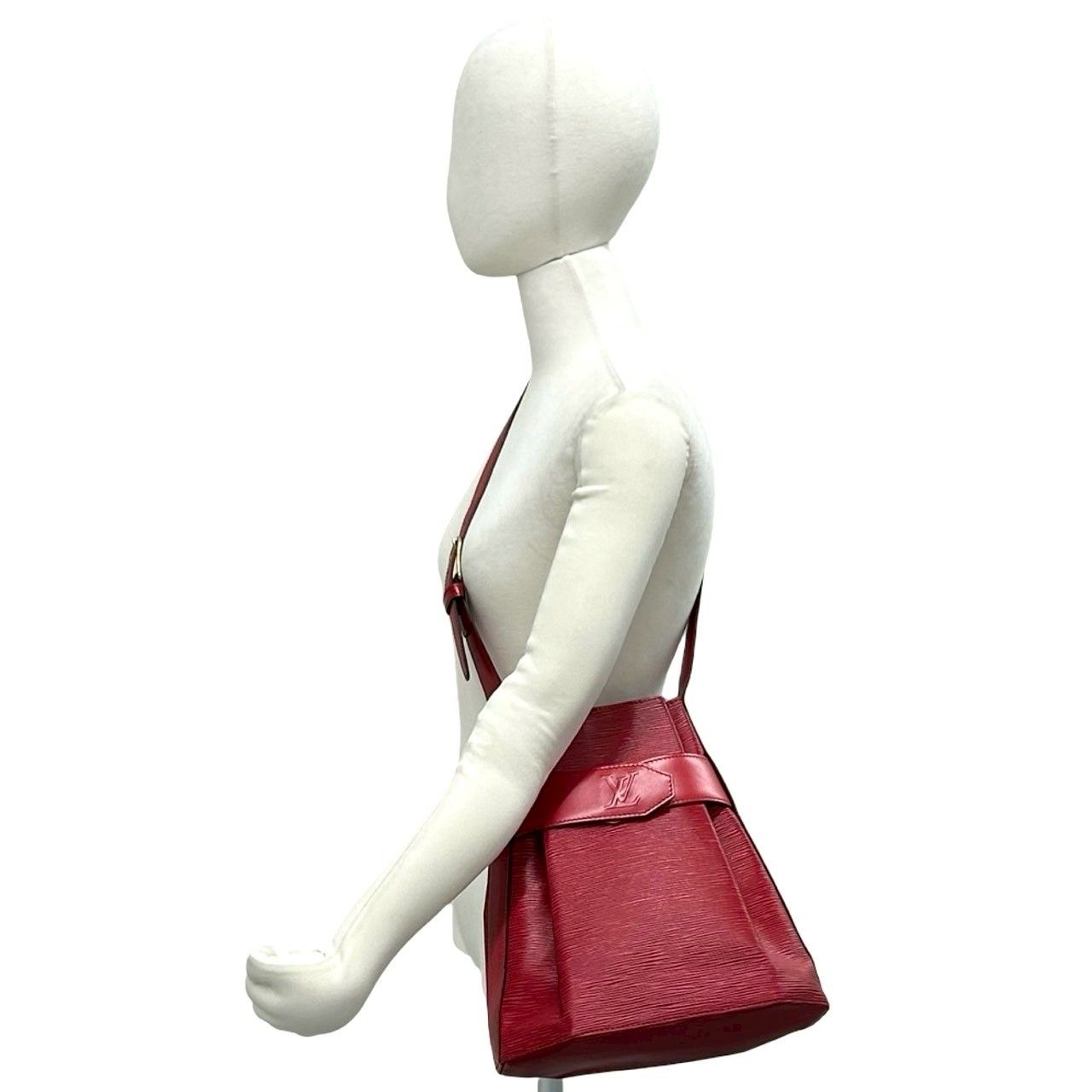 Louis Vuitton Vintage Sac Depot PM Epi Leather Shoulder Bag Castilian — view 2