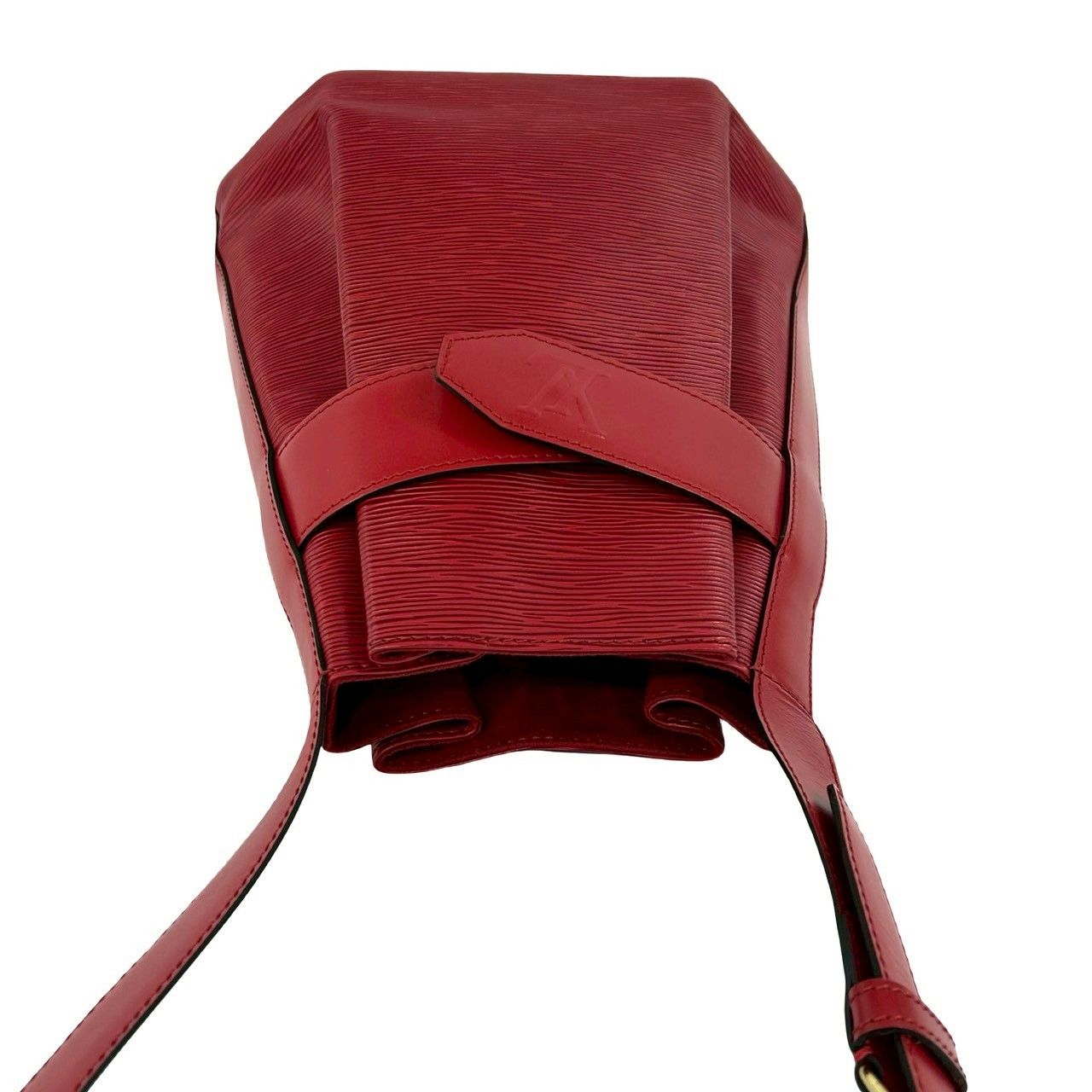 Louis Vuitton Vintage Sac Depot PM Epi Leather Shoulder Bag Castilian — view 4