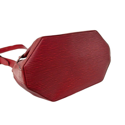 Louis Vuitton Vintage Sac Depot PM Epi Leather Shoulder Bag Castilian — view 7