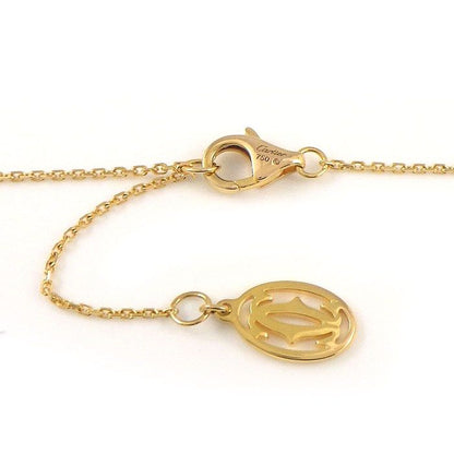 Cartier Necklace Symbol Cross Diamond 18k Yellow Gold — view 4