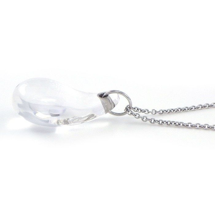 Tiffany & Co Necklace Teardrop Rock Crystal — view 3