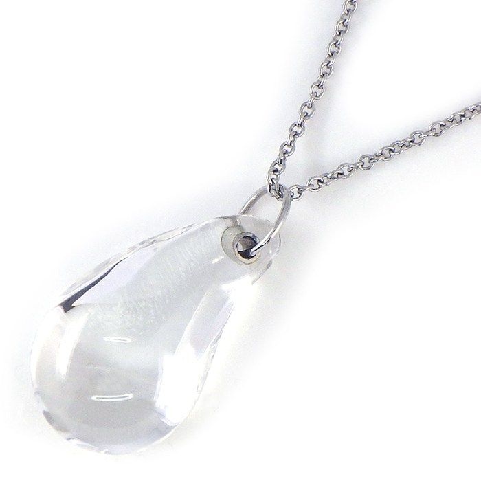 Tiffany & Co Necklace Teardrop Rock Crystal — view 2